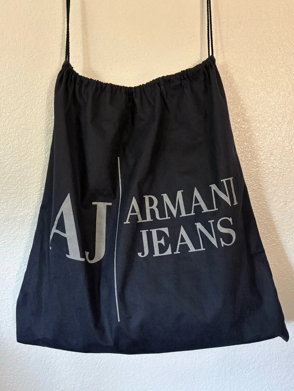 Armani Jeans Monochrome Patterned Tote